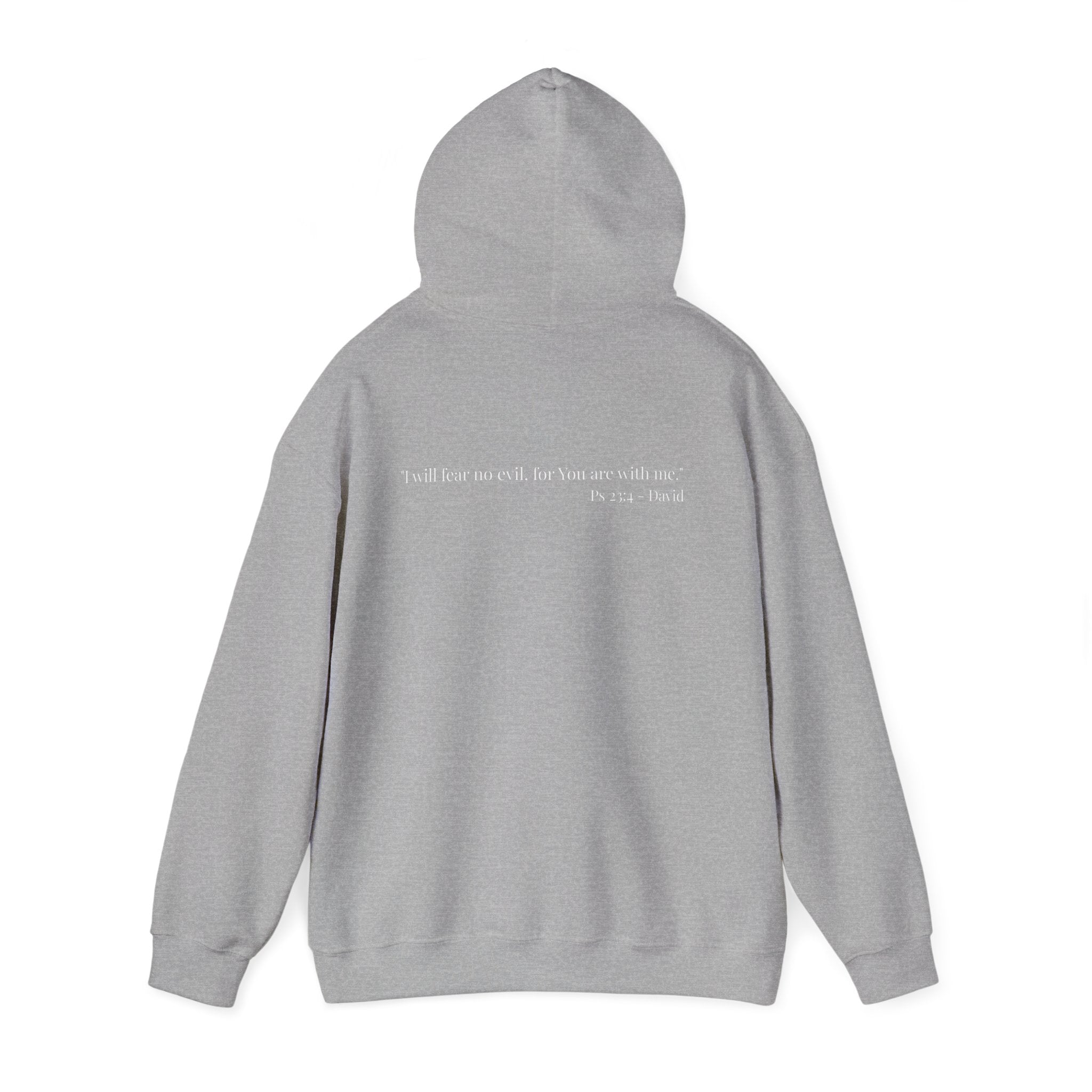 Hoodie — Minimal Small Black Square Lip Print Chest Graphic