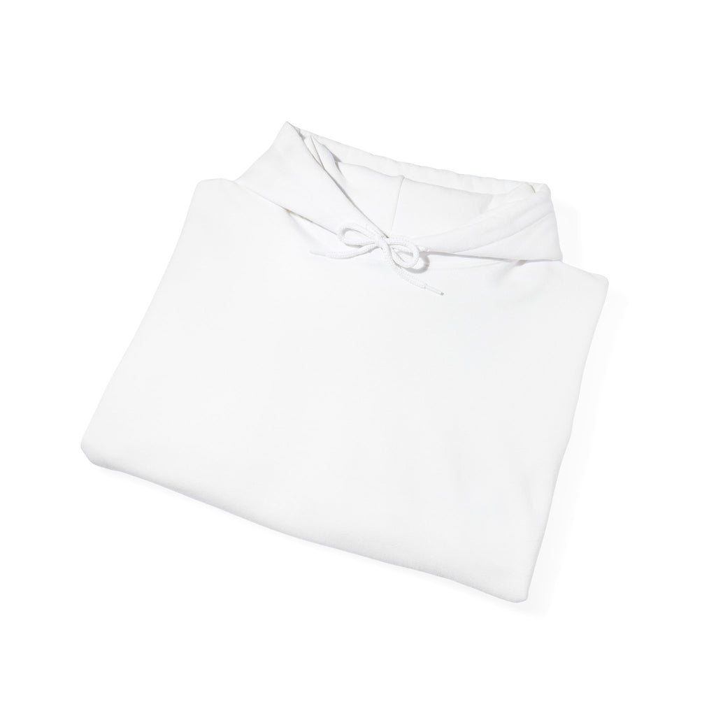 Hoodie — Minimal Small Black Square Lip Print Chest Graphic
