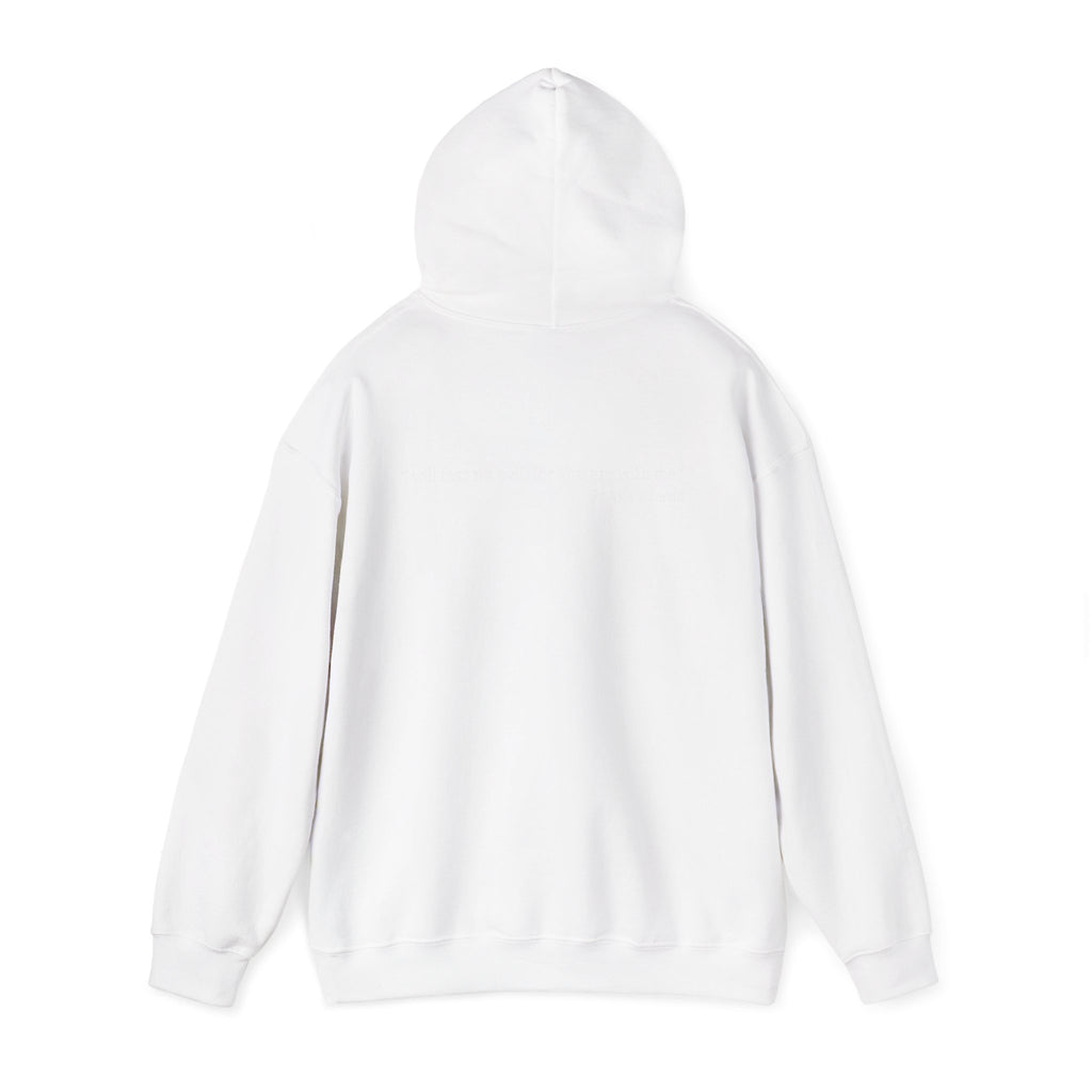 Hoodie — Minimal Small Black Square Lip Print Chest Graphic