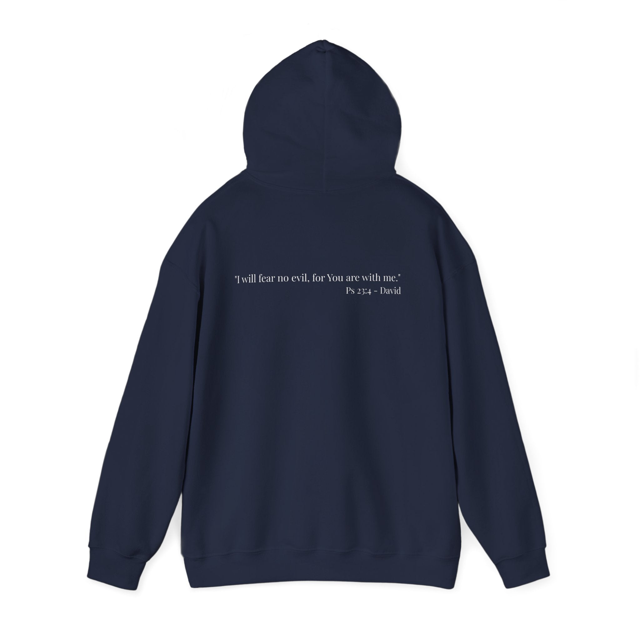 Hoodie — Minimal Small Black Square Lip Print Chest Graphic