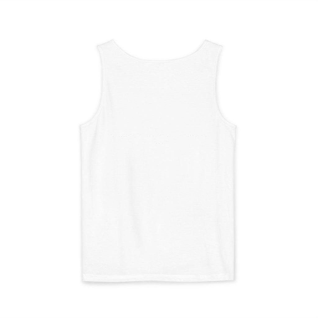Jesus Minimalist Tank Top — Simple Gold Faith Graphic