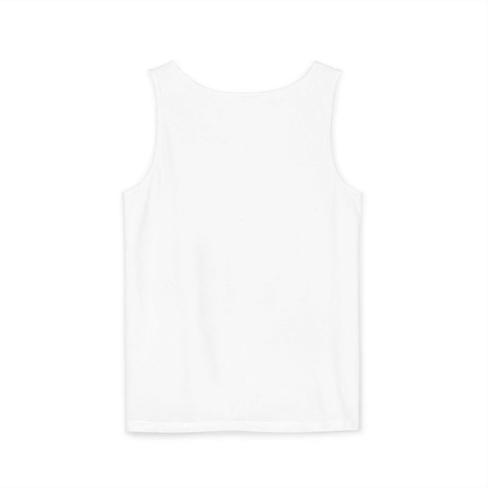 Jesus Minimalist Tank Top — Simple Gold Faith Graphic