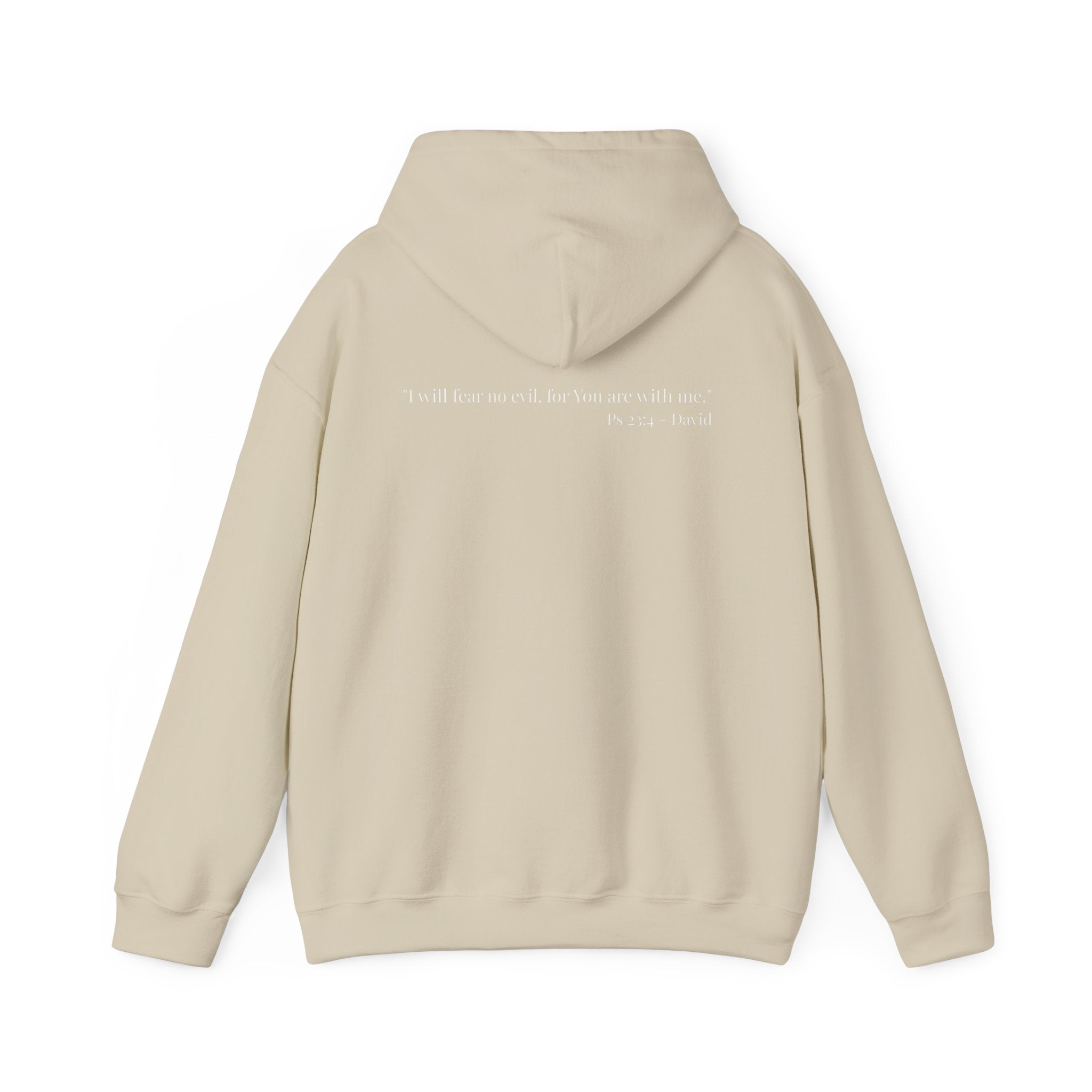 Hoodie — Minimal Small Black Square Lip Print Chest Graphic