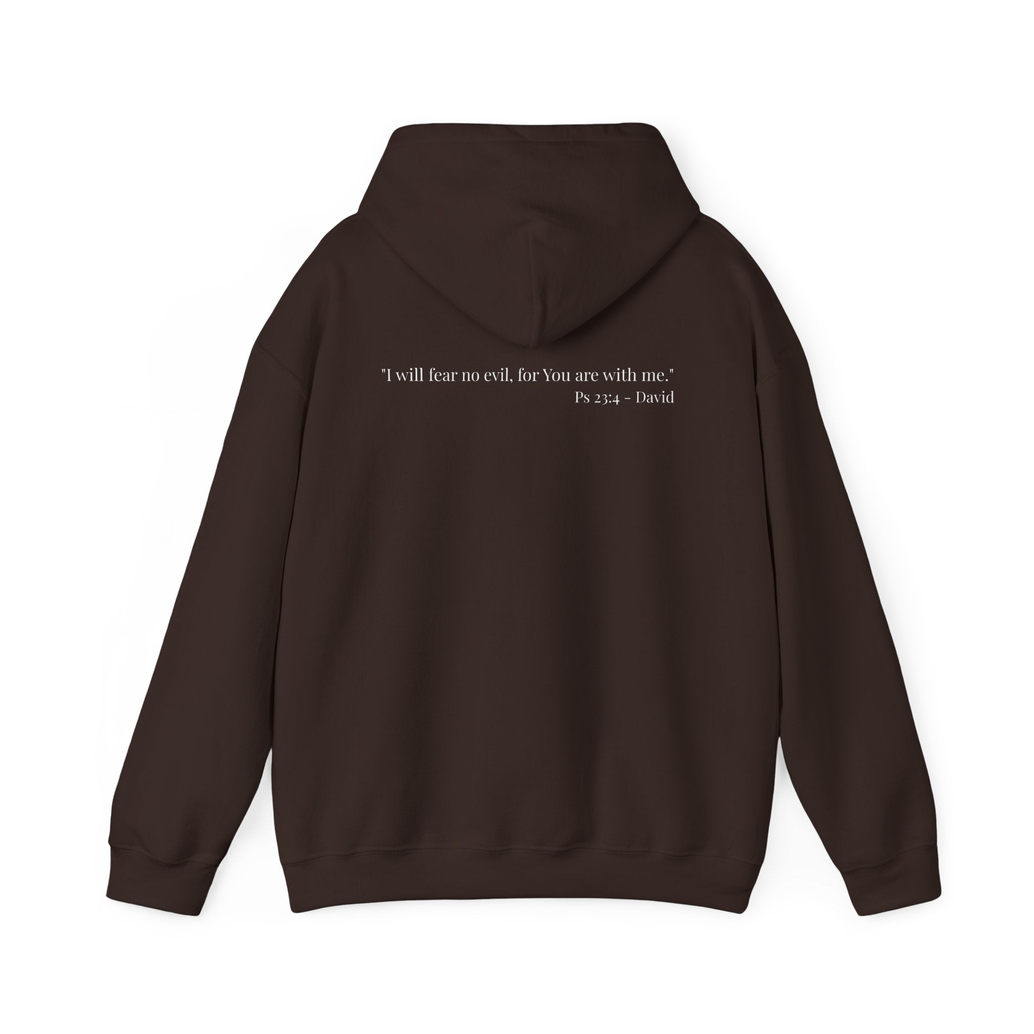 Hoodie — Minimal Small Black Square Lip Print Chest Graphic