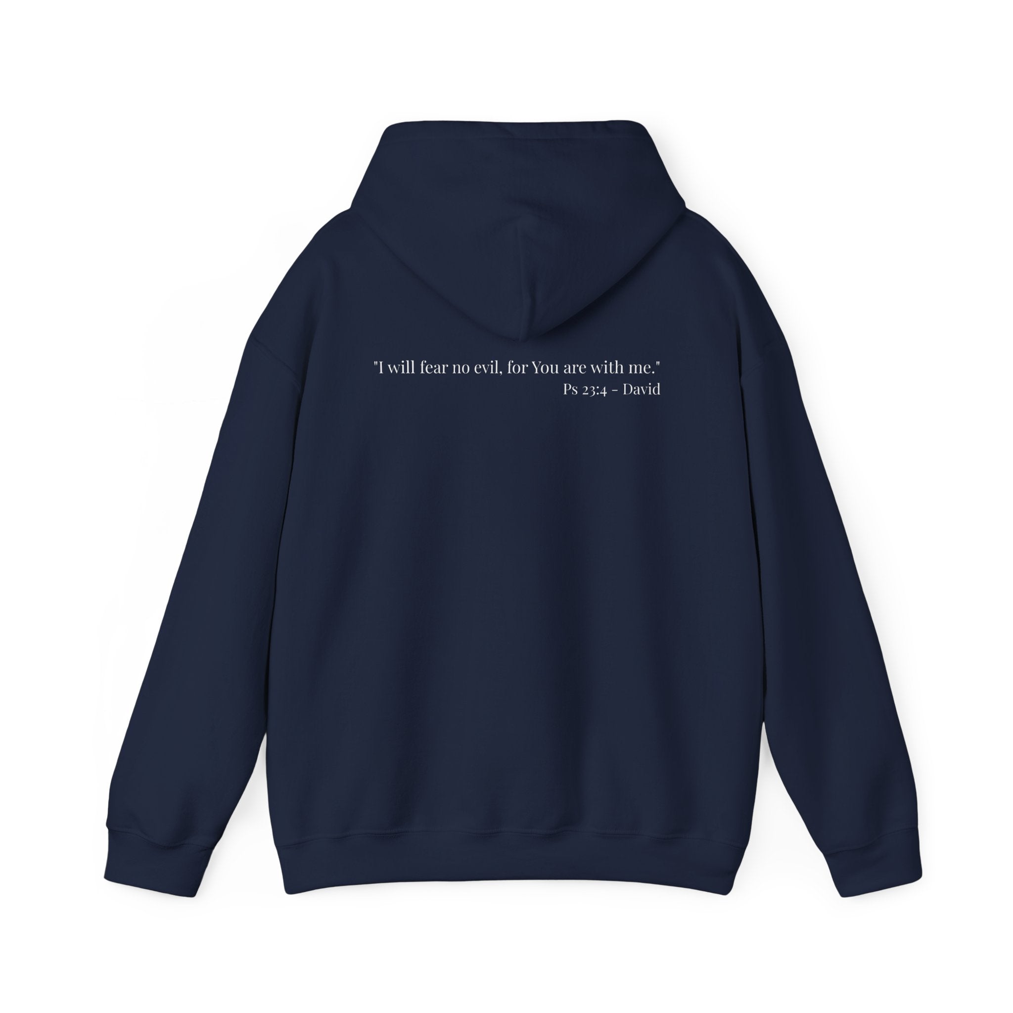 Hoodie — Minimal Small Black Square Lip Print Chest Graphic
