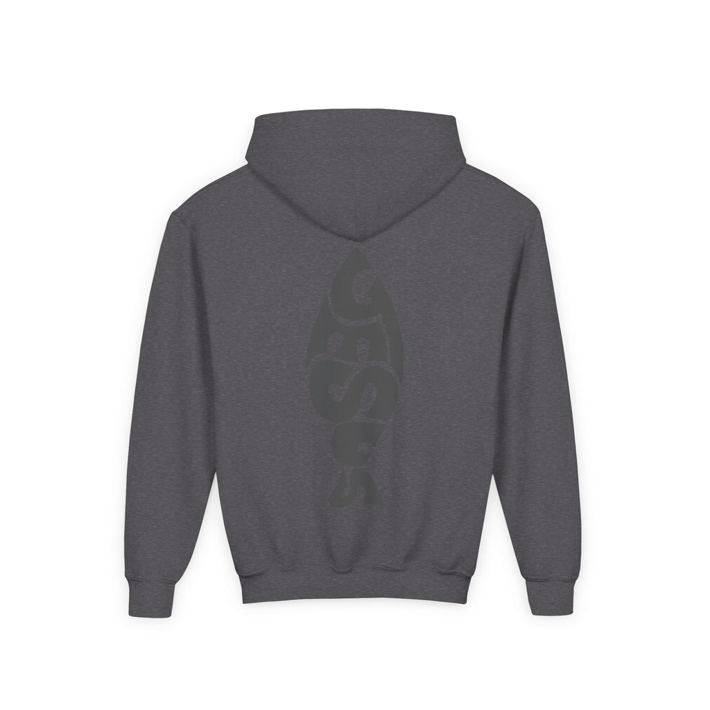 Youth Jesus Fish Hoodie — Christian Faith Graphic Hoodie for Kids