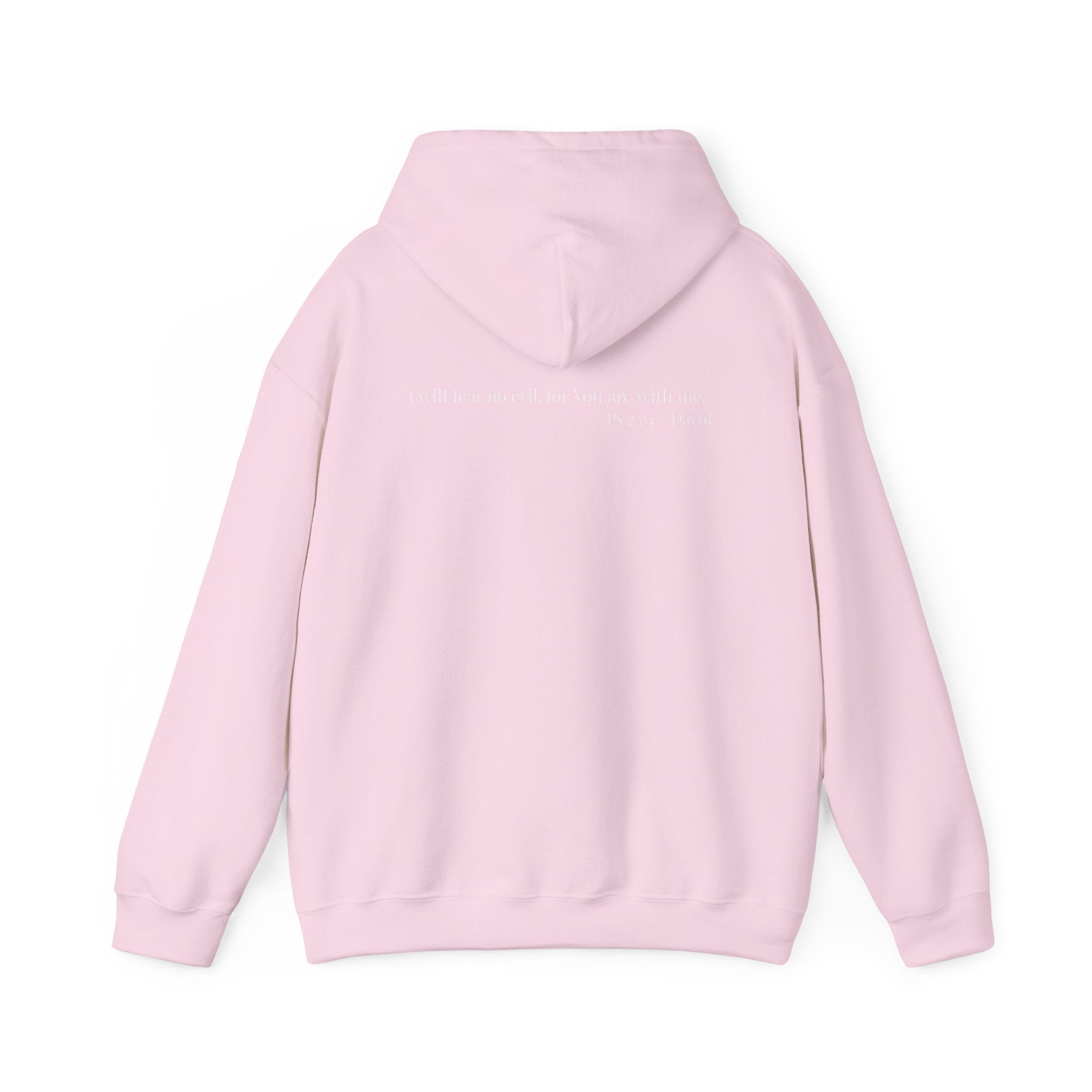 Hoodie — Minimal Small Black Square Lip Print Chest Graphic