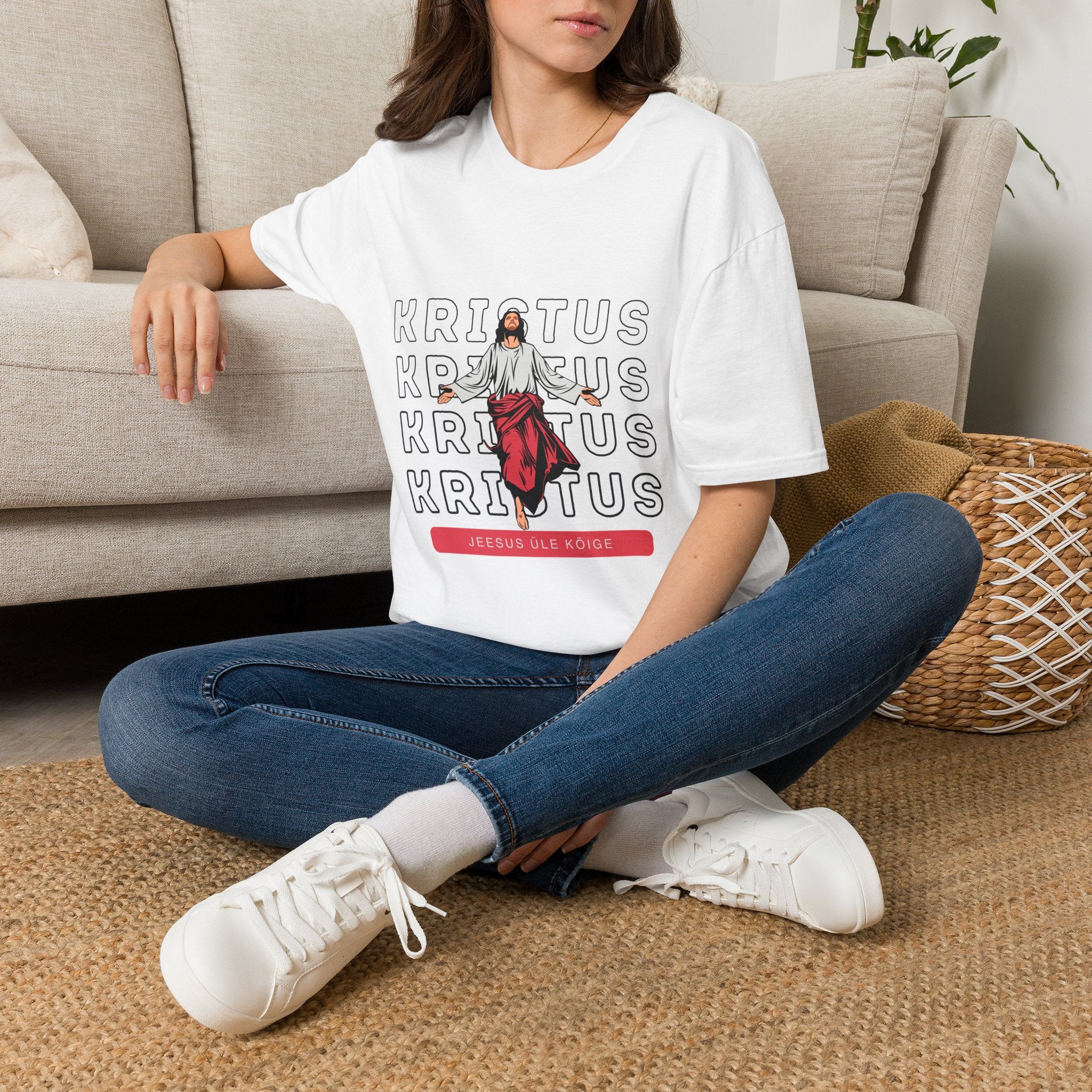 Kristus Jesus Graphic T-Shirt — Faith-Based Christian Tee