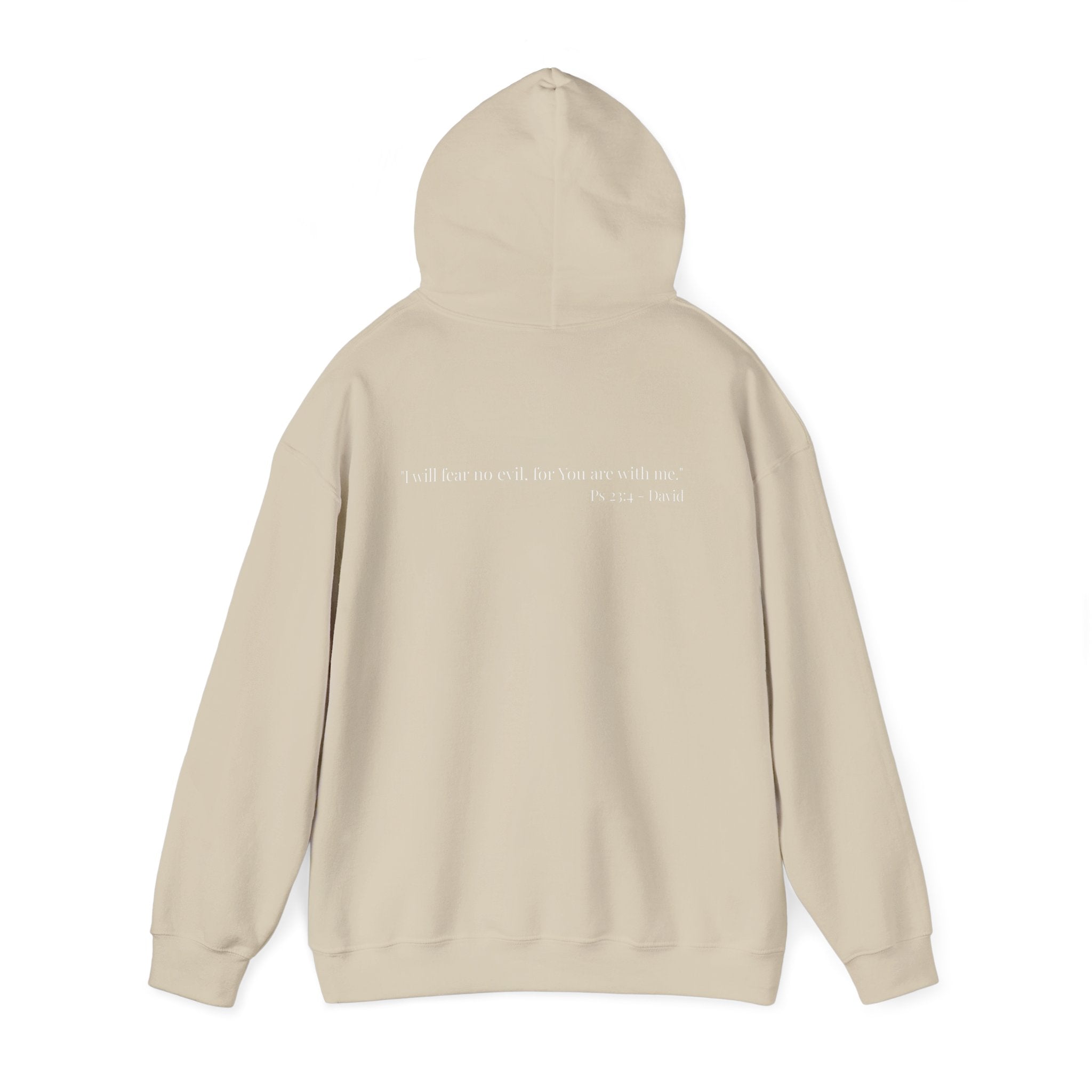 Hoodie — Minimal Small Black Square Lip Print Chest Graphic
