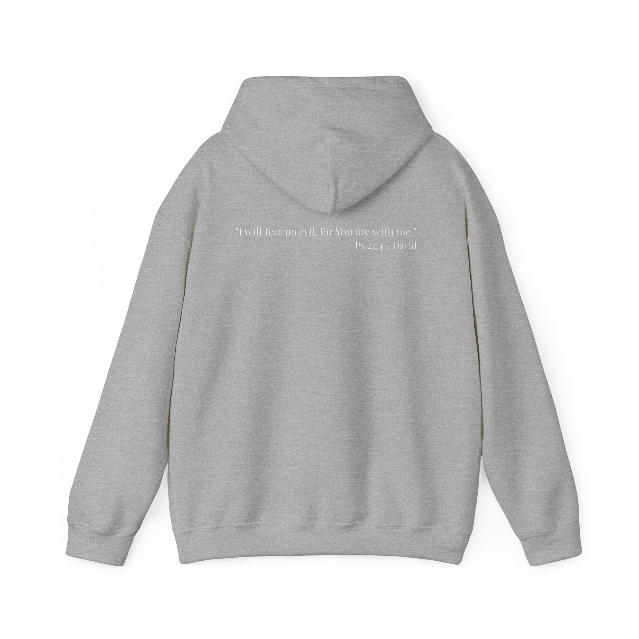 Hoodie — Minimal Small Black Square Lip Print Chest Graphic