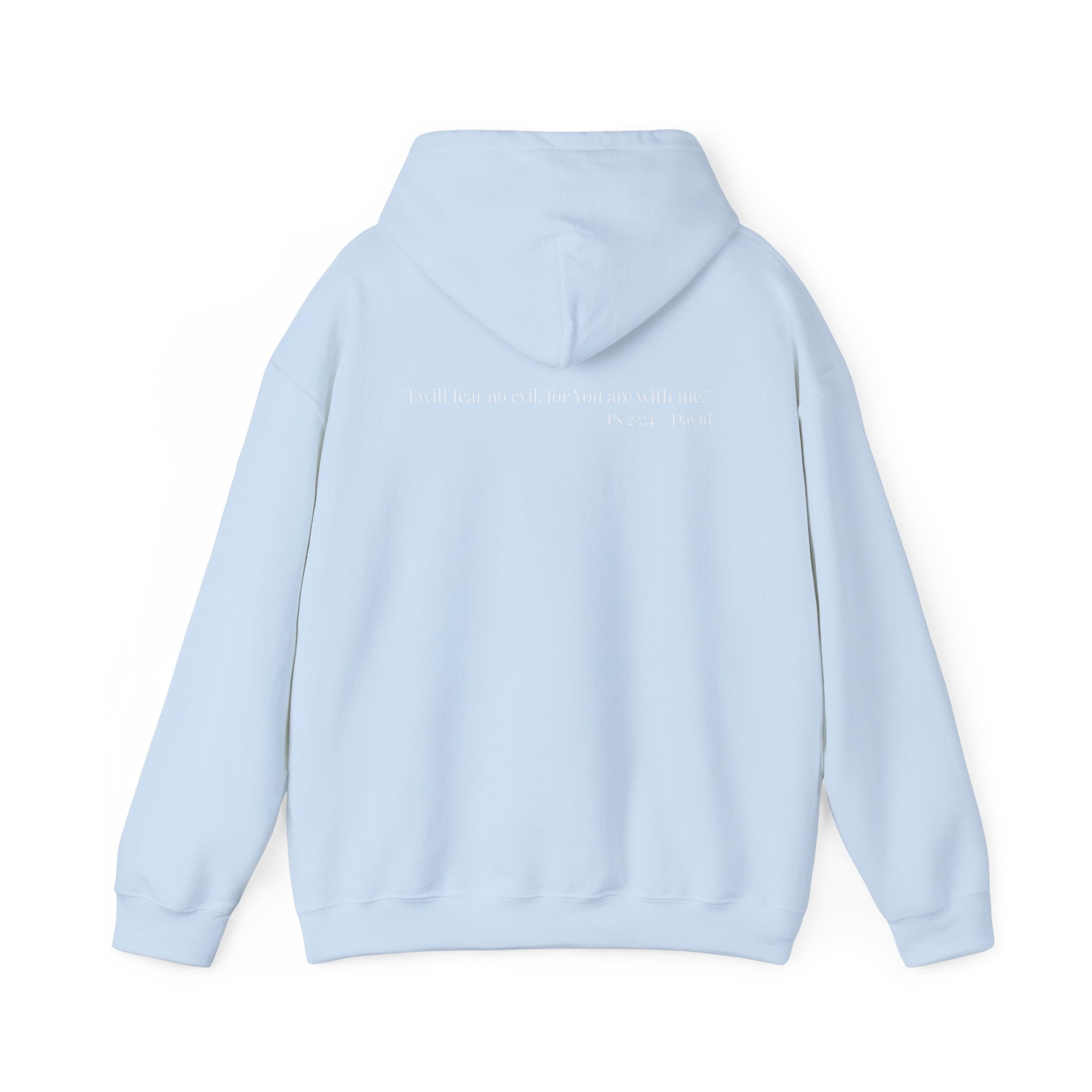 Hoodie — Minimal Small Black Square Lip Print Chest Graphic